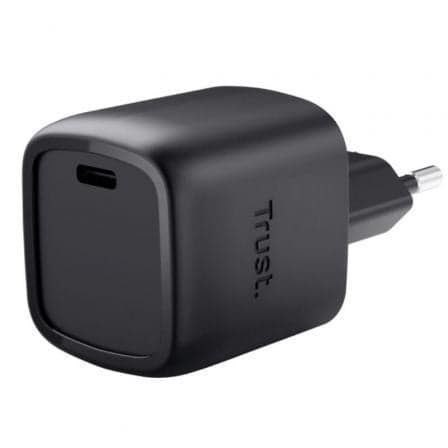 Cargador de Pared GaN Trust Maxo 30W/ 1xUSB Tipo-C/ 30W