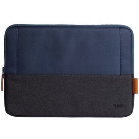 Funda Trust Lisboa para Portátiles hasta 13.3"/ Azul