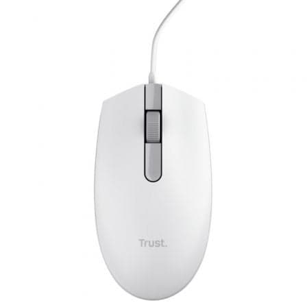 Ratón Trust TM-101/ 1200 DPI/ Blanco