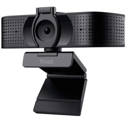 Webcam Trust Teza 24280/ Enfoque Automático/ 3840 x 2160 4K