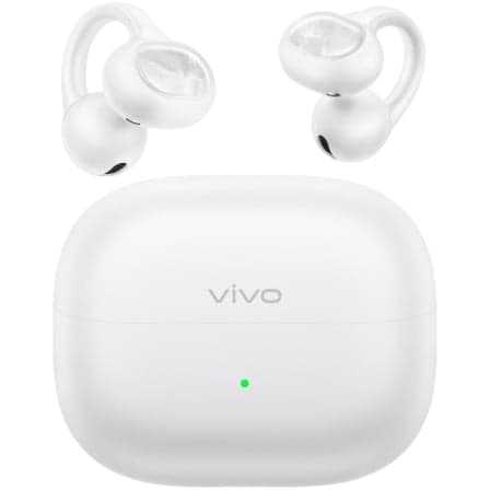 Auriculares Deportivos Bluetooth Vivo Buds Clip con estuche de carga/ Autonomía 10h/ Blancos