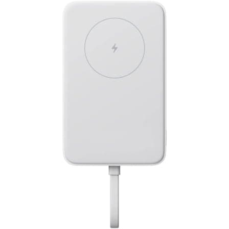 Powerbank 10000mAh Xiaomi 33W Magnetic Power Bank 10000 (Integrated Cable)/ Wireless/ Blanca
