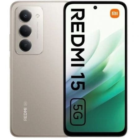 Smartphone Xiaomi Redmi 15 4GB/ 128GB/ 6.9"/ 5G/ Gris Titán