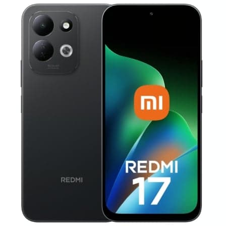Smartphone Xiaomi Redmi 17 4GB/ 128GB/ 6.9"/ Negro