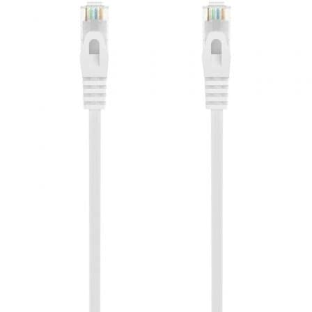 Cable de Red RJ45 AWG24 UTP Aisens A145-0594 Cat.6A/ LSZH/ 1m/ Blanco
