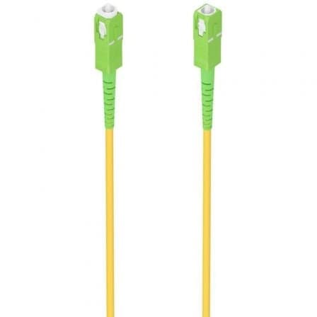 Cable de Fibra Óptica G657A2 3.0 9/125 SMF Aisens A152-0983/ LSZH/ 7m/ Amarillo