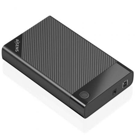 Caja Externa para Disco Duro de 3.5" Aisens ASE-3529B/ USB 3.1/ Sin tornillos