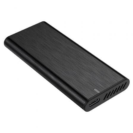 Caja Externa para Disco SSD M.2 NVMe Aisens ASM2-008B/ USB 3.2 Gen2/ Sin Tornillos