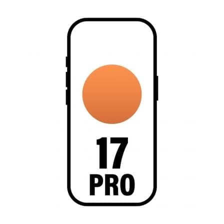 Smartphone Apple iPhone 17 Pro 1TB/ 6.3"/ 5G/ Naranja Cósmico