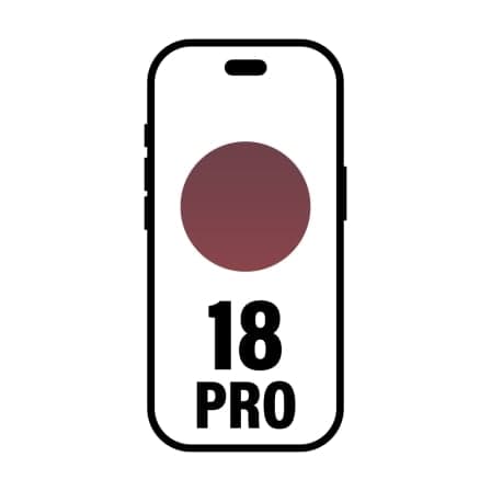 Smartphone Apple iPhone 18 Pro 2TB/ 6.3"/ 5G/ Burdeos