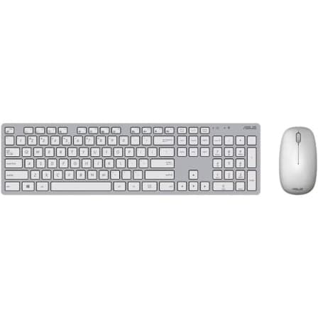 Teclado y Ratón Inalámbricos Asus W5000 Wireless/ Blanco
