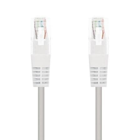 Cable de Red RJ45 UTP Nanocable 10.20.0101-W Cat.5e/ 1m/ Blanco