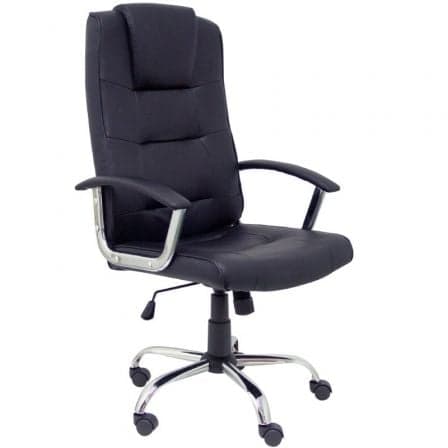 Silla de Oficina Piqueras y Crespo Guadalimar Similpiel 280DBSPNE/ Negro