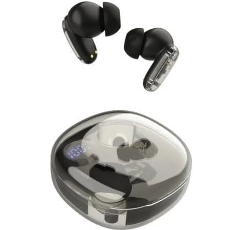 Auriculares Bluetooth Mars Gaming MHIB2 con estuche de carga/ Autonomía 7h/ Negros